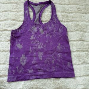 lululemon athletica Purple and Gray Tank Top